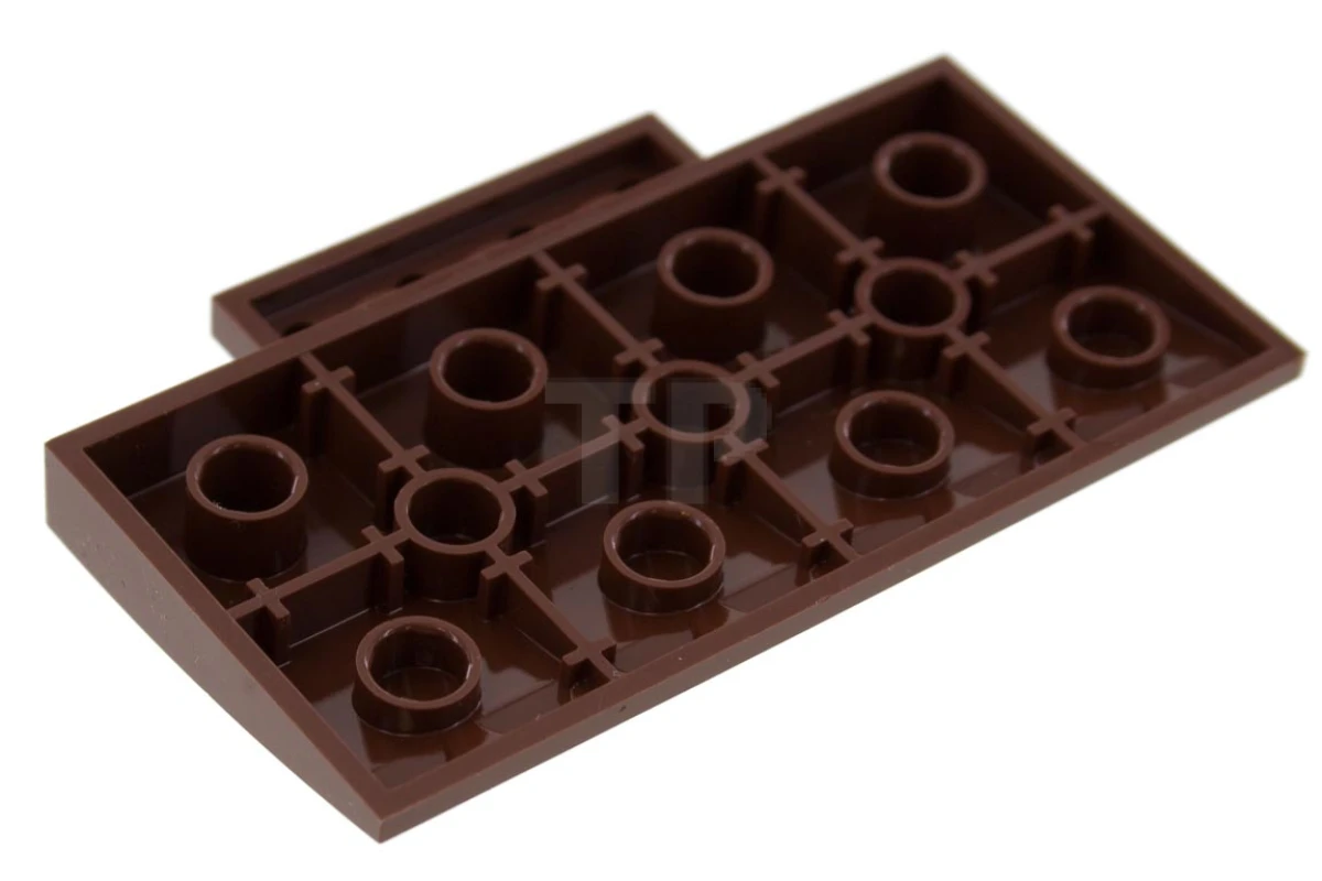 LEGO&reg; 6214201 - 15625pb021 - Pendiente, Curvado 5 x 8 x 2/3 con Patrón de Tablas y Clavos