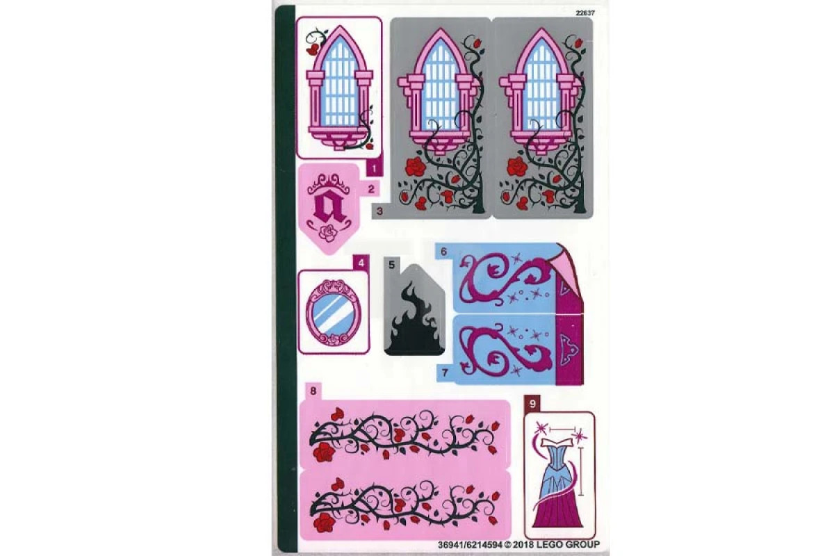 LEGO&reg; 6214594 - Sticker for Set 41152