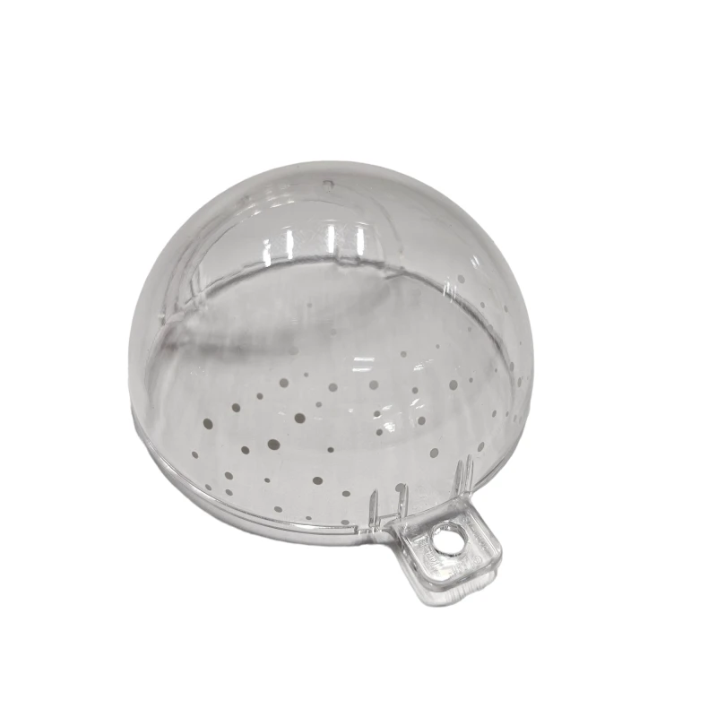 LEGO&reg; 6261290 - 12708pb01 - Demi-boule hémisphère cylindrique avec motif de points blancs