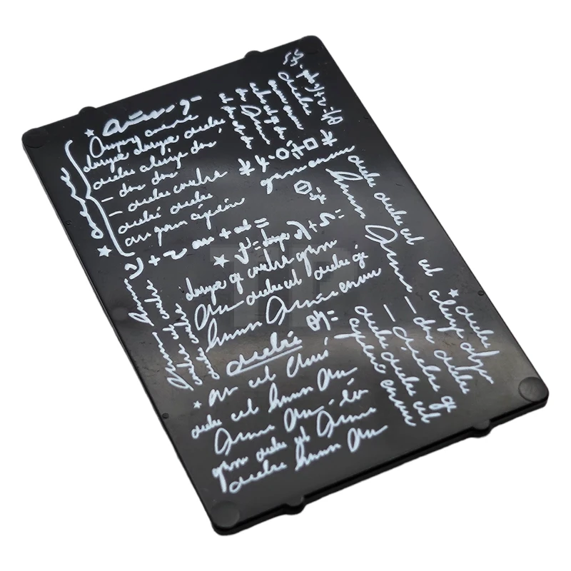 LEGO&reg; 4233528 - 2494px1 - Glass for Window 1 x 4 x 5 with Classroom Blackboard Pattern