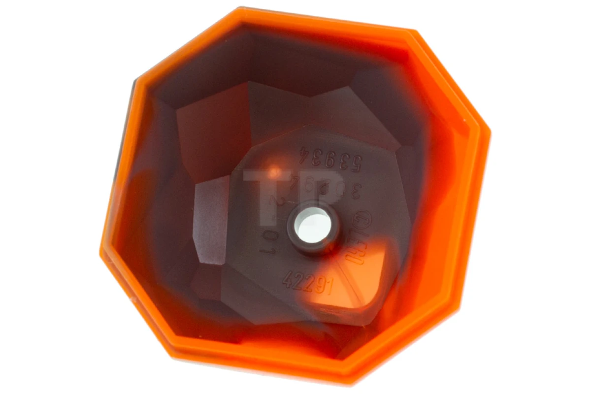 LEGO&reg; 4288141 - 30294pb01 - Masso di roccia, fondo con motivo marmorizzato arancione trans-neon