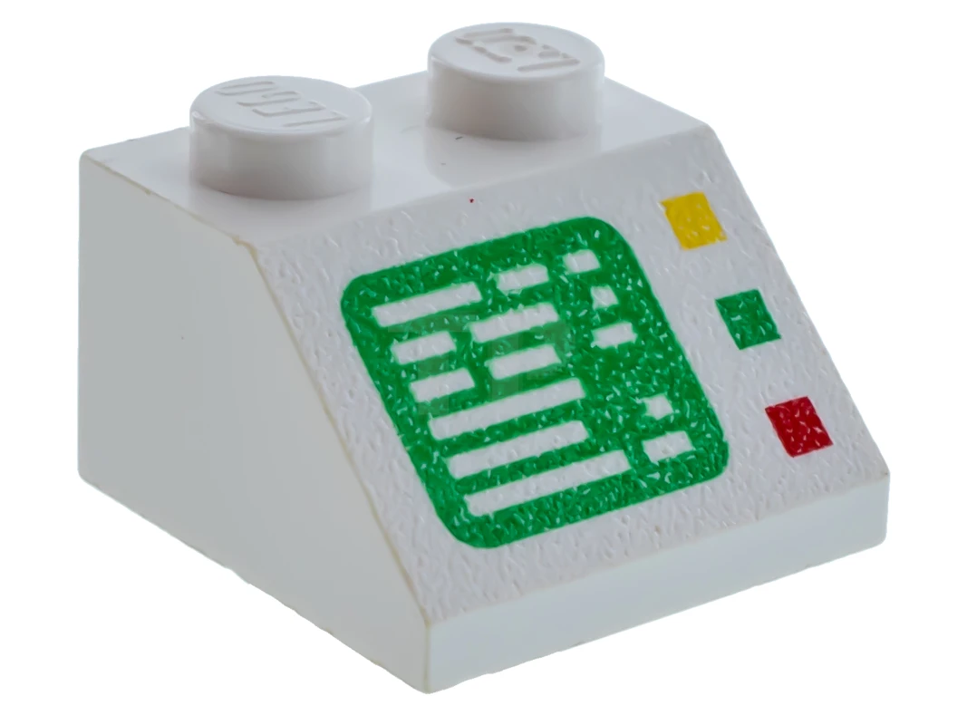 LEGO&reg; 80261 - 3039p23 - Slope 2 x 2 - 45° with Computer Screen Pattern