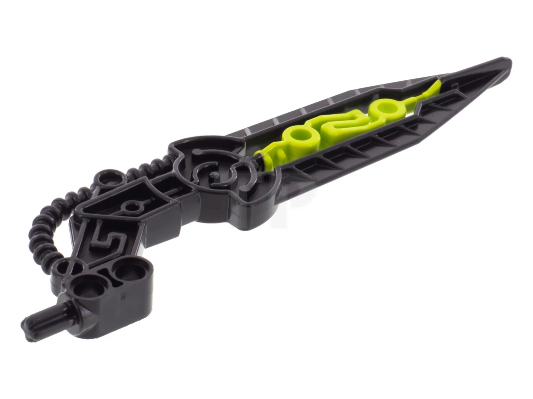 LEGO&reg; 4537504 - 64263pb01 - Aile Bionicle coudée avec tuyau et centre de chaux (Tuma)