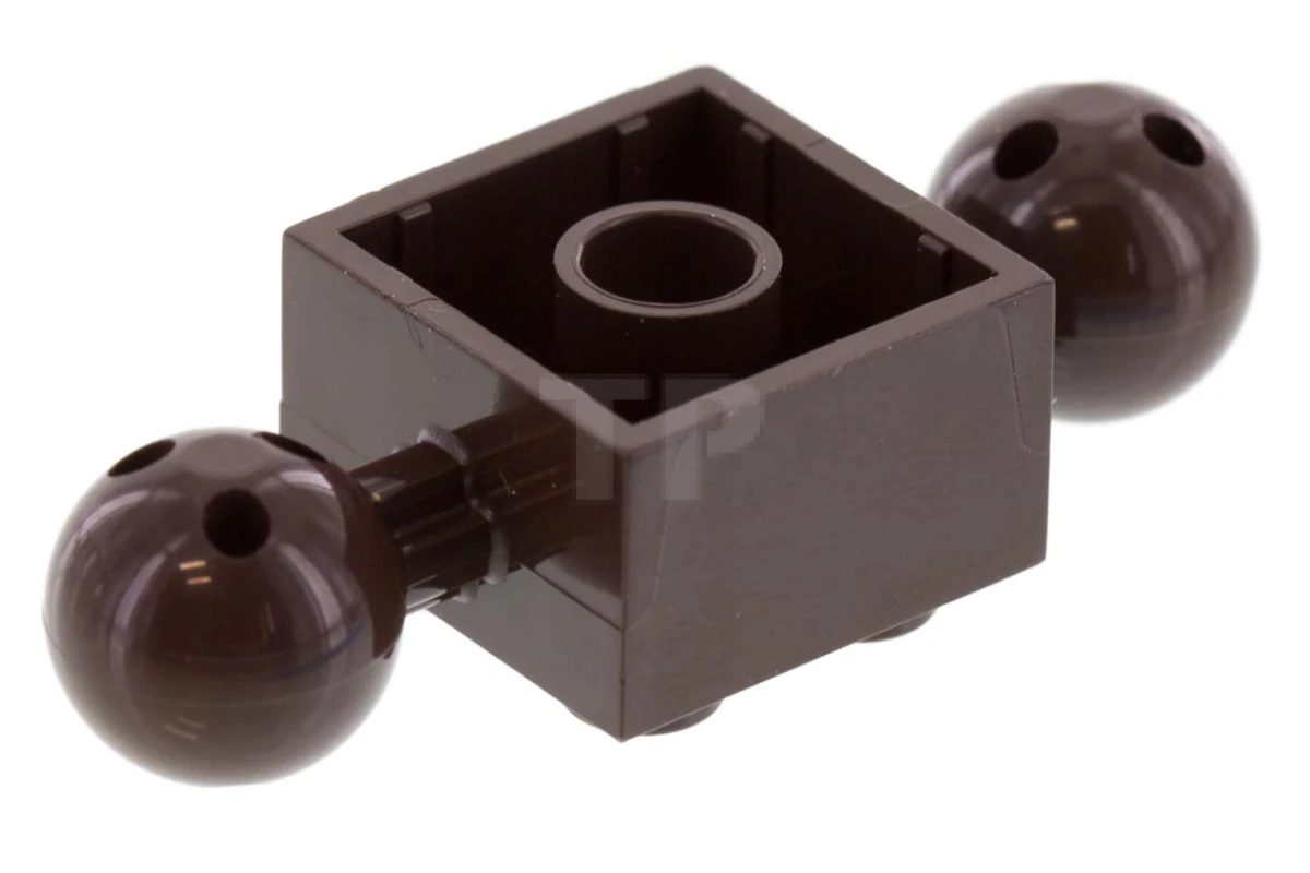 LEGO&reg; 6092731 - 17114 - Technic, Brick Modified 2 x 2 with Balls with Holes and Axle Hole