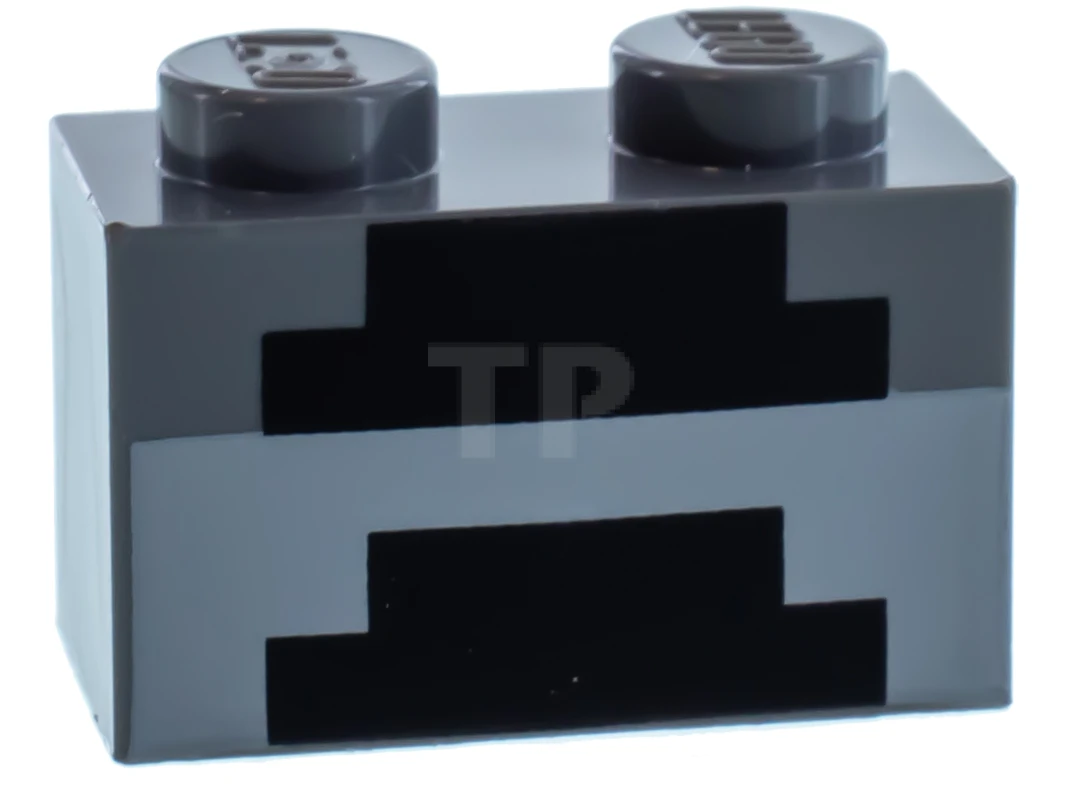 LEGO&reg; 6216860 - 3004pb161 - Stein 1 x 2 mit Schmiedemuster