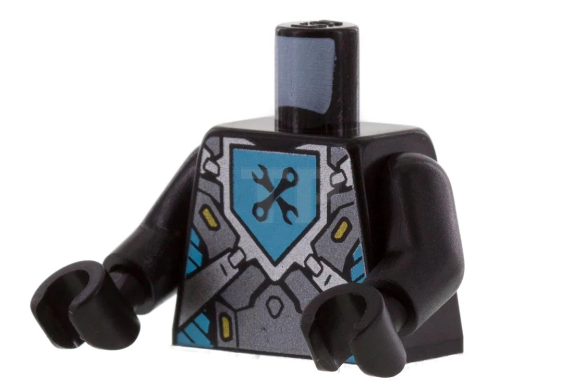 LEGO&reg; 6152437 - 973pb2676c01 - Torso (complete) with Knights Armor Pattern