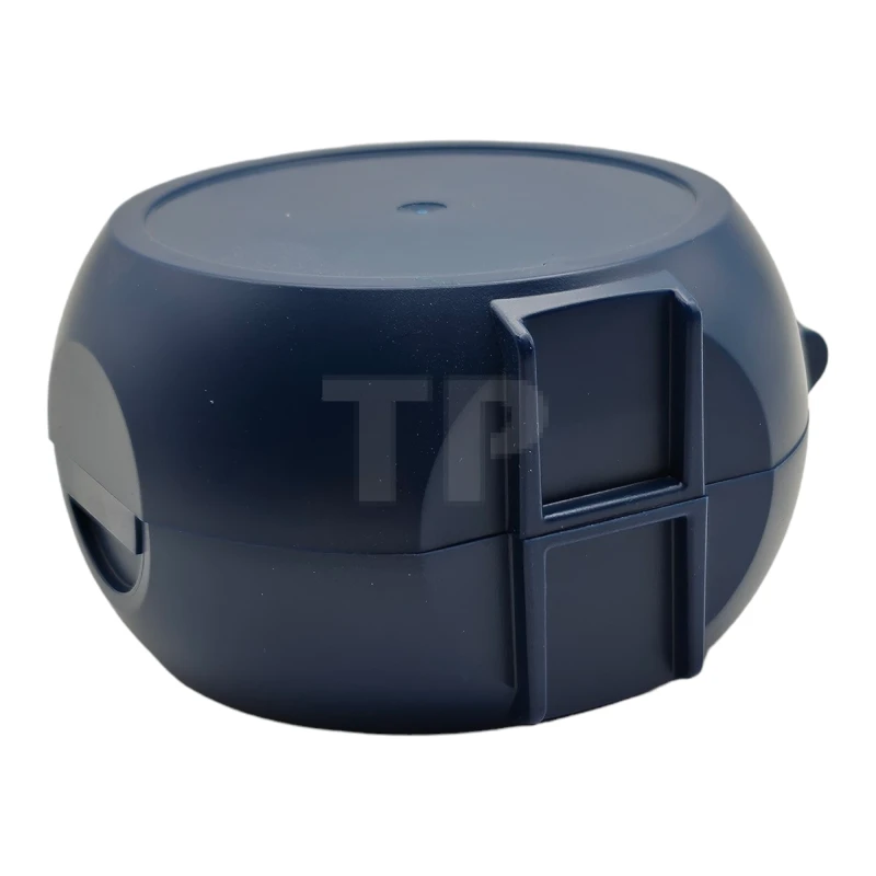 LEGO&reg; 6192335 - 29632c03pb01 - Container, Pod with Light Bluish Gray 6 x 6 Round Plate and Medium Blue 1 x 2 Plate, Complete Assembly with Nexo Knights Pattern (Sticker)