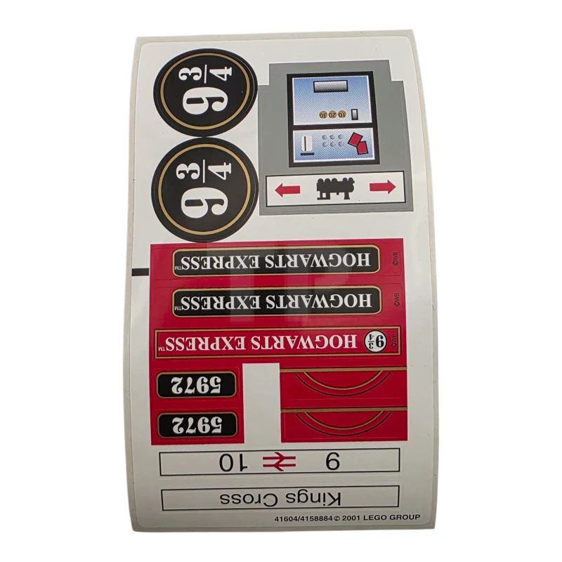 LEGO&reg; 4158884 - Adesivo per il set 4708 - Foglio 1