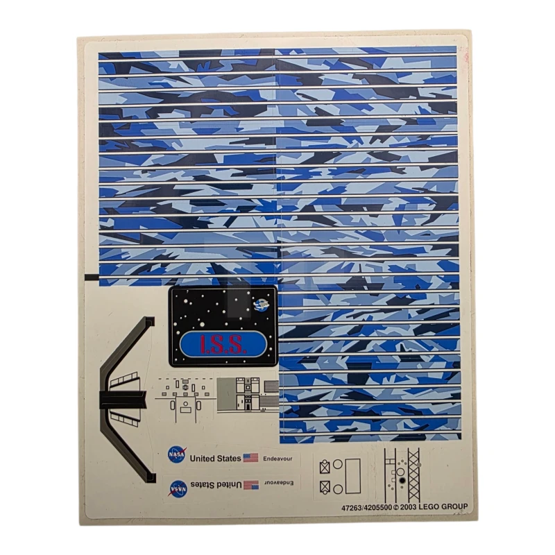 LEGO&reg; 4205500 - Sticker for Set 7467