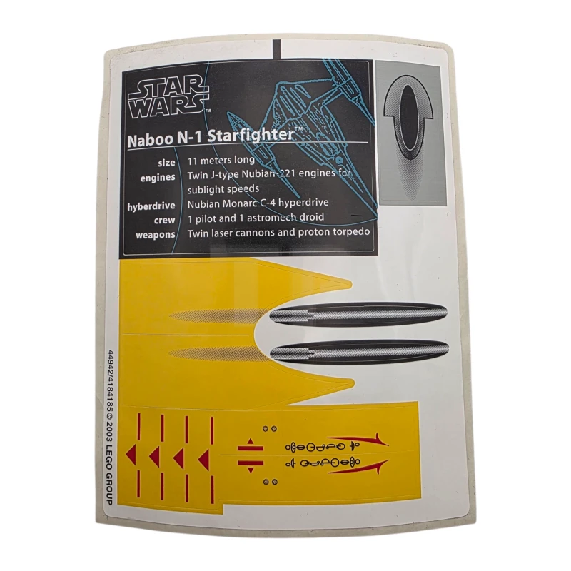 LEGO&reg; 4184185 - Sticker for Set 10026