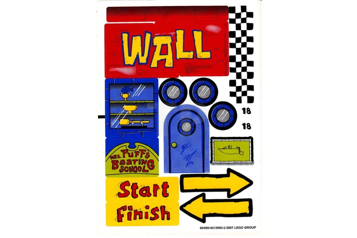 LEGO&reg; 4512993 - Sticker for Set 4982