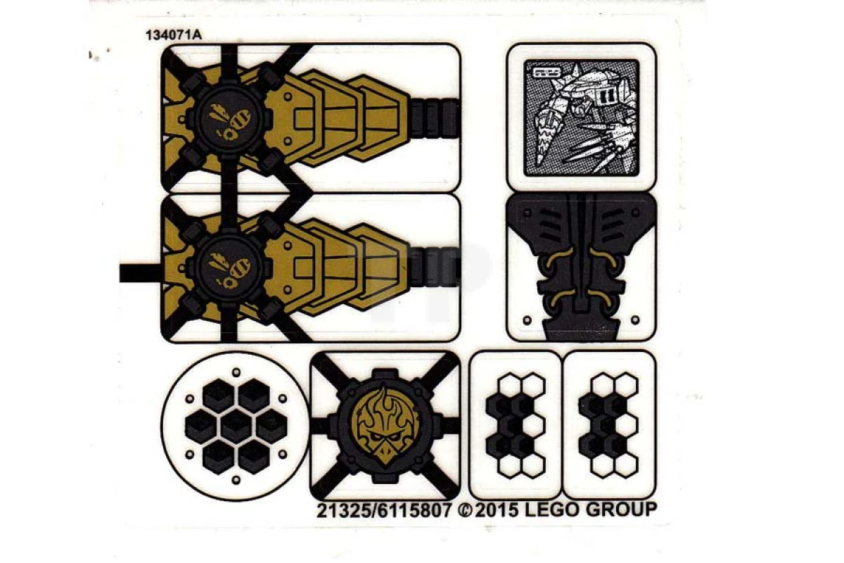 LEGO&reg;  - Sticker for Set 70225