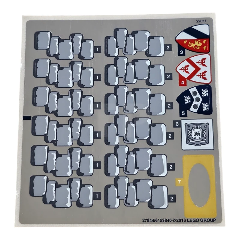 LEGO&reg; 6159840 - Sticker for Set 71040 (International Version)