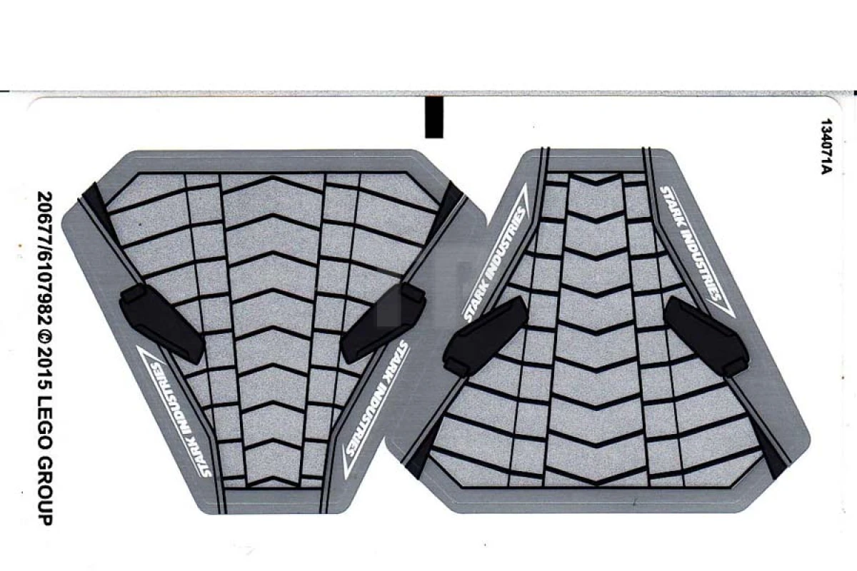 LEGO&reg; 6107982 - Sticker for Set 76031 (North American Version)