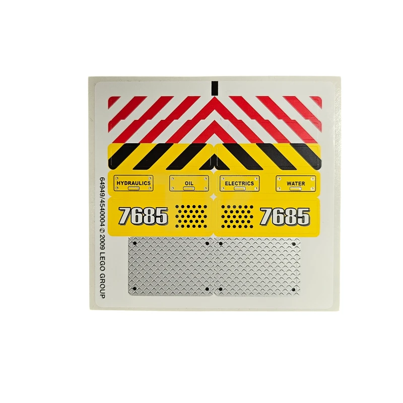 LEGO&reg; 4540004 - Sticker for Set 7685