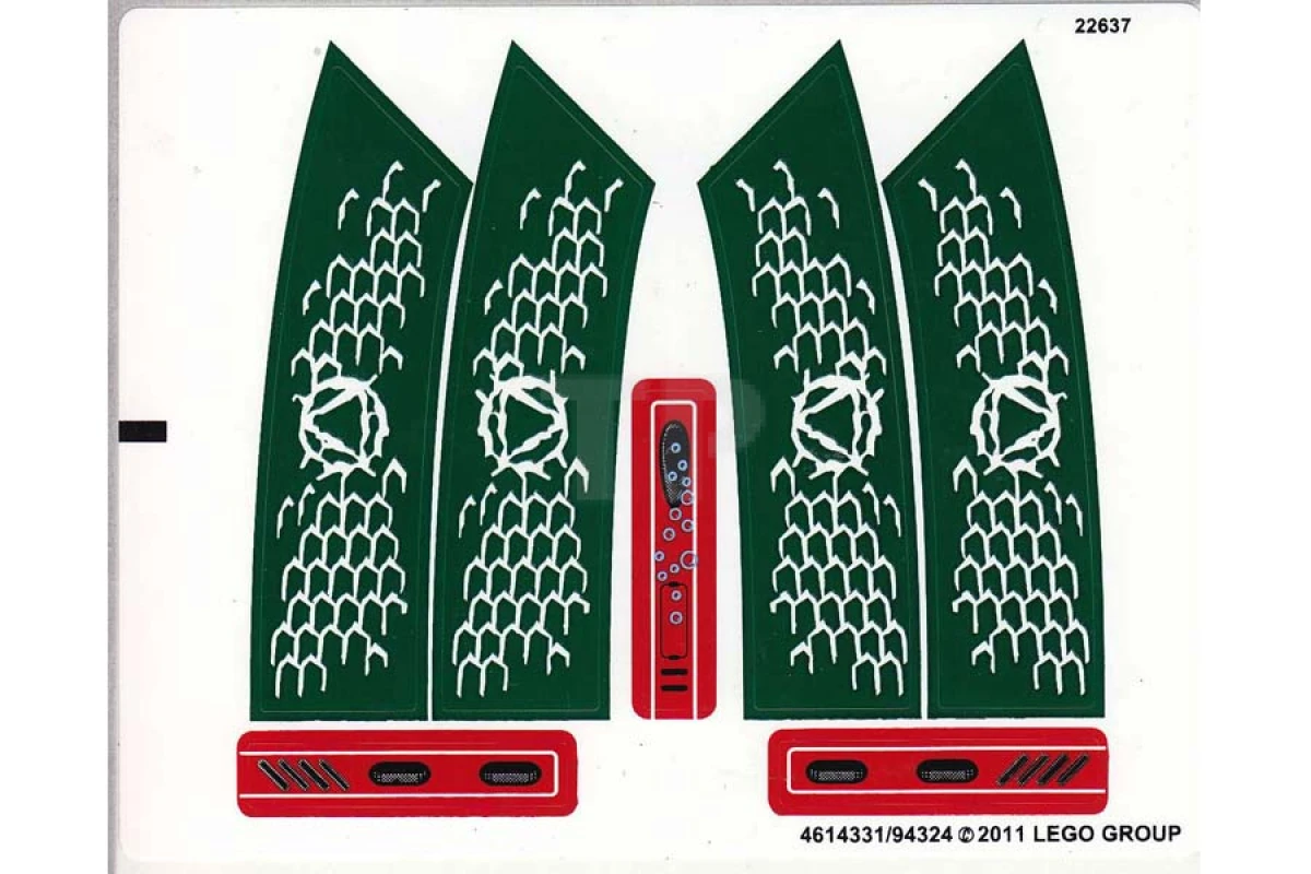 LEGO&reg; 4614331 - Sticker for Set 7978