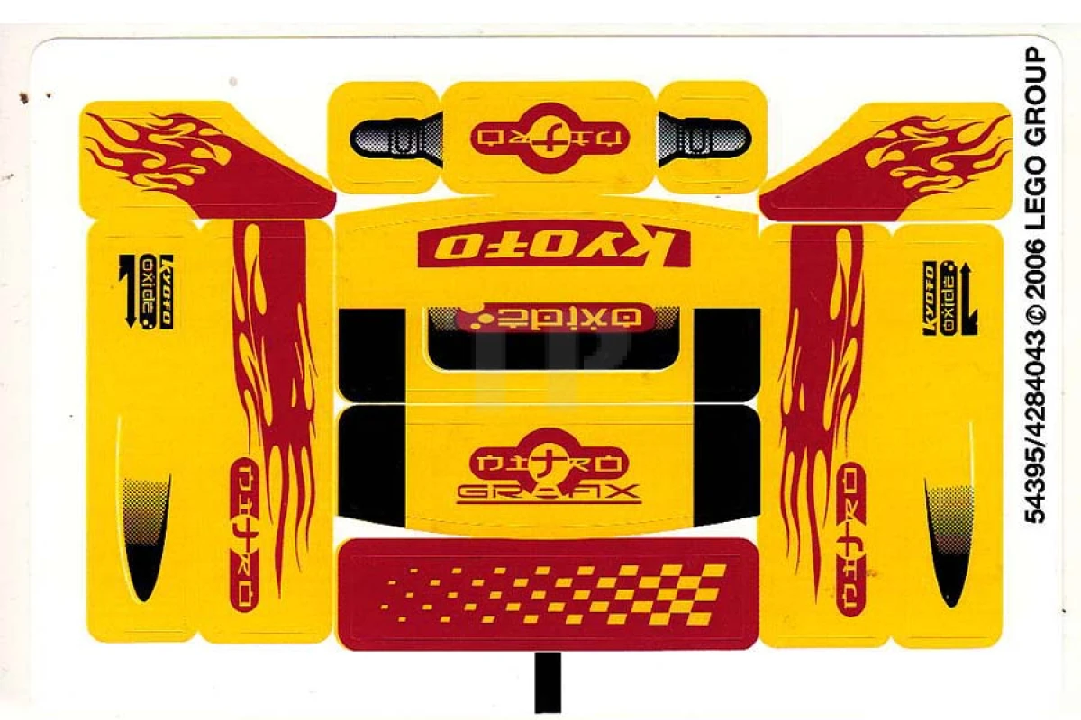 LEGO&reg; 4284043 - Sticker for Set 8666