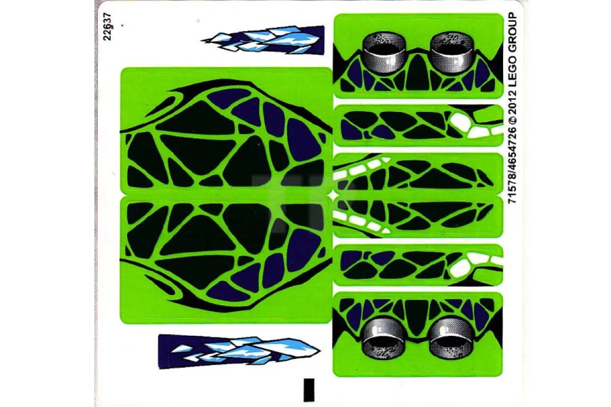 LEGO&reg; 4654726 - Sticker for Set 9445