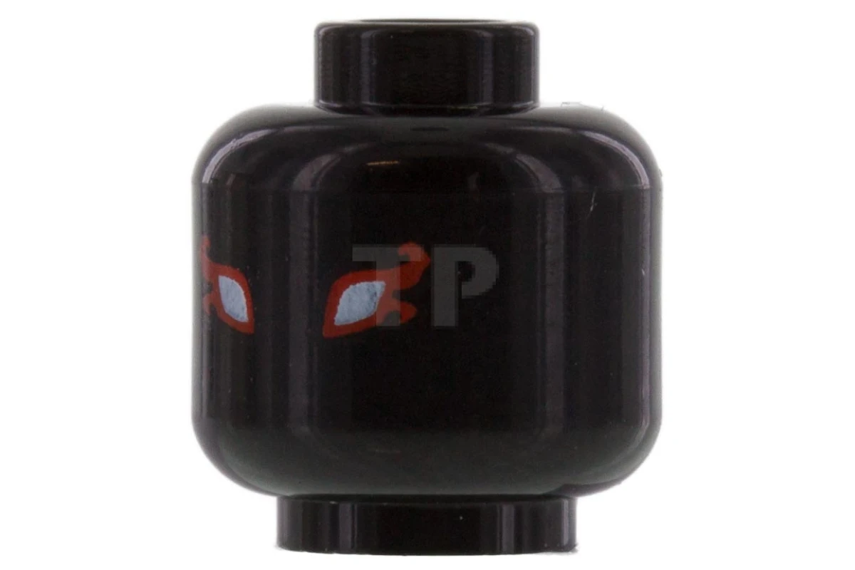 LEGO&reg; 6214869 - 3626cpb2050 - Hoofd Minifiguur met buitenaards wezen en vlammenpatroon