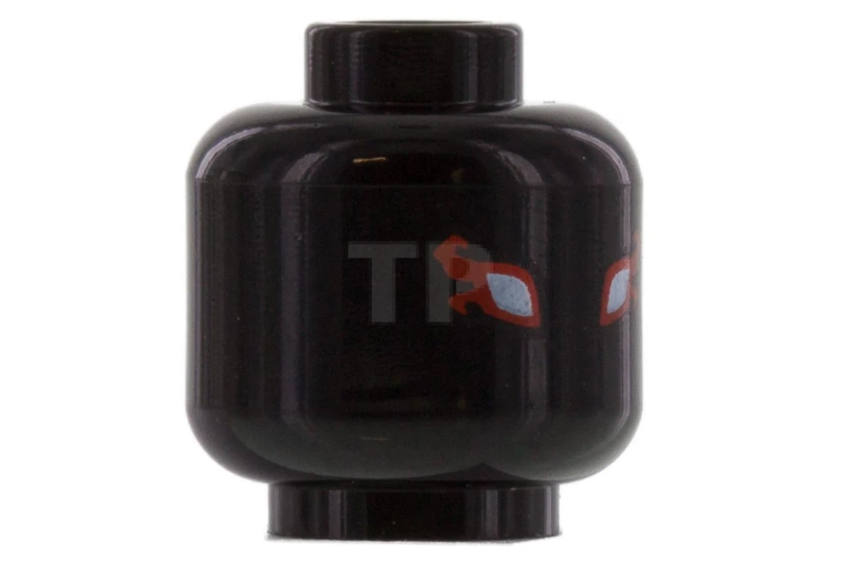 LEGO&reg; 6214869 - 3626cpb2050 - Hoofd Minifiguur met buitenaards wezen en vlammenpatroon