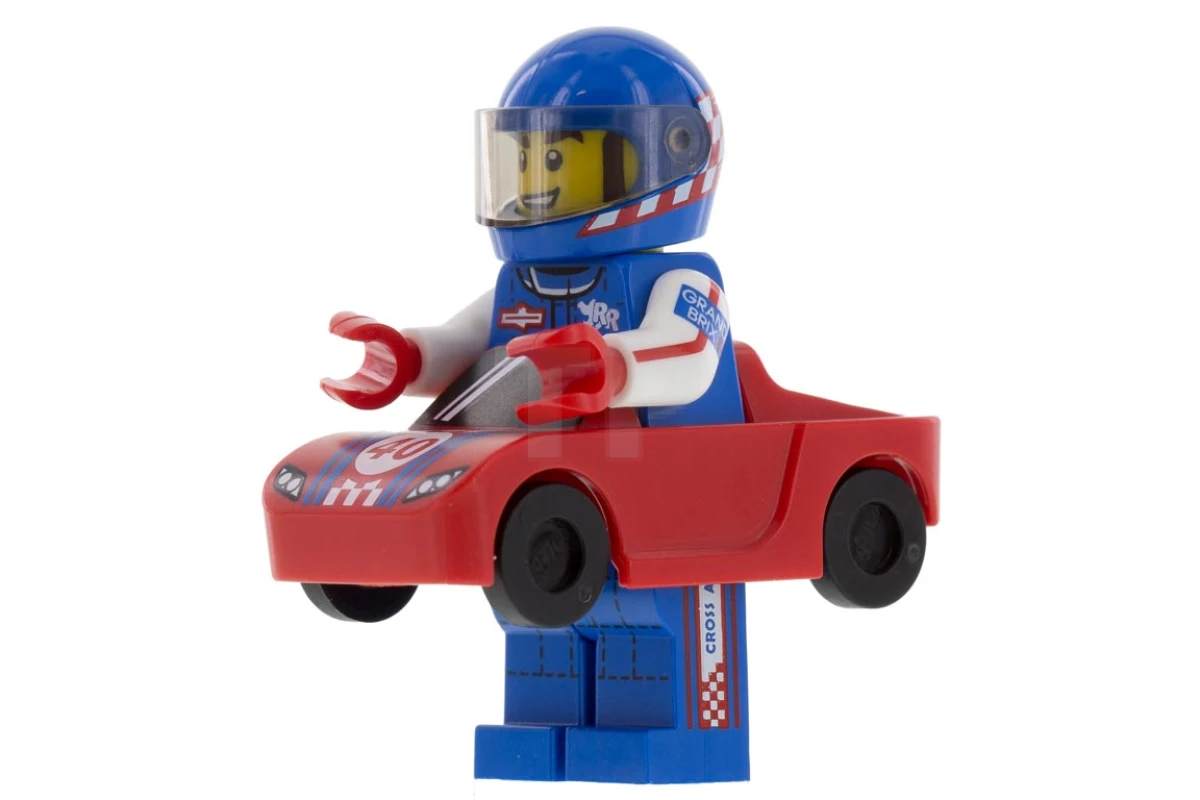 LEGO&reg; col324 Chico del coche de carreras (sin accesorios)