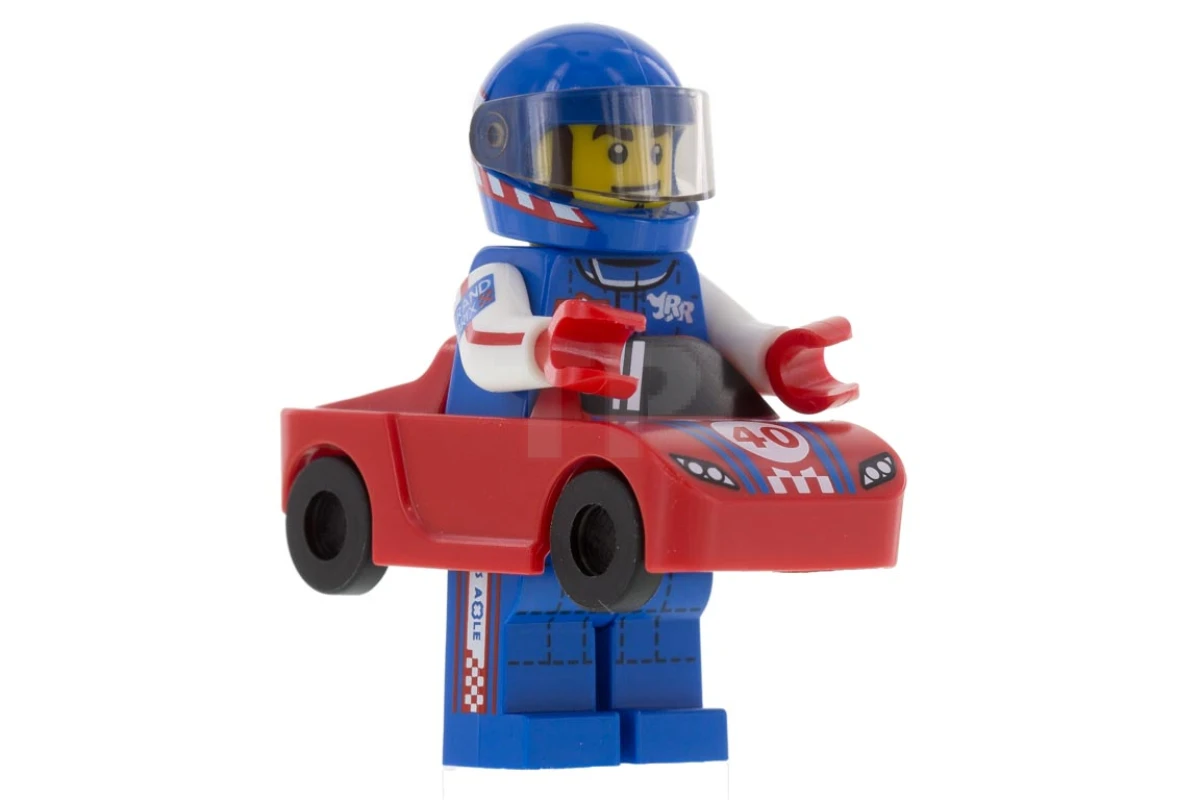 LEGO&reg; col324 Chico del coche de carreras (sin accesorios)
