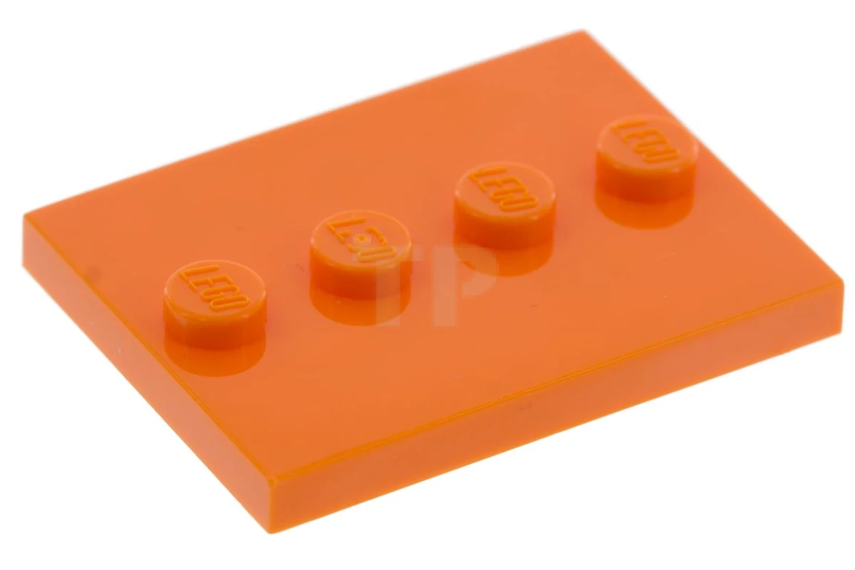 LEGO&reg; 6224537 - 88646 - Tile, Modified 3 x 4 with 4 Studs in Center