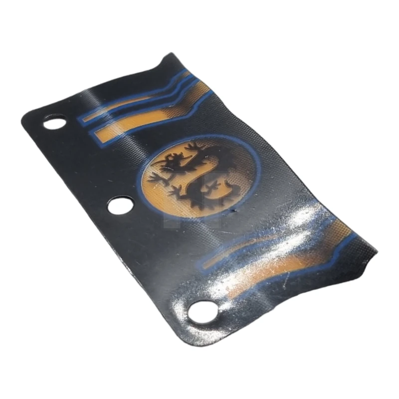 LEGO&reg; 4121835 - x73 - Bandera de Plástico 3 x 6 Patrón Ninja Negro