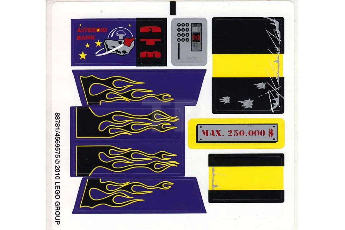 LEGO&reg; 4569575 - Sticker for Set 5982 