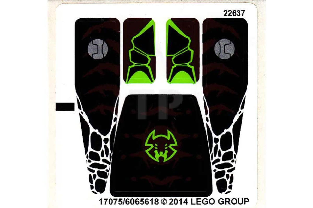 LEGO&reg; 6065618 - Sticker for Set 70134 - Sheet 2 