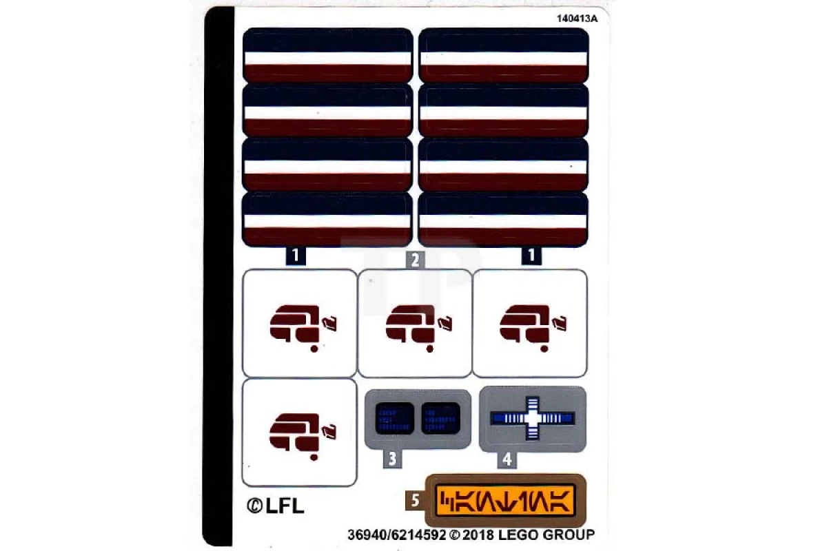 LEGO&reg; 6214592 - Sticker for Set 75205 