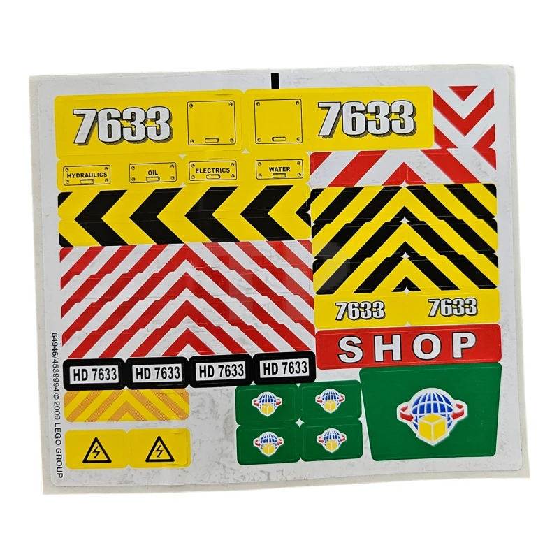 LEGO&reg; 4539994 - Sticker for Set 7633 