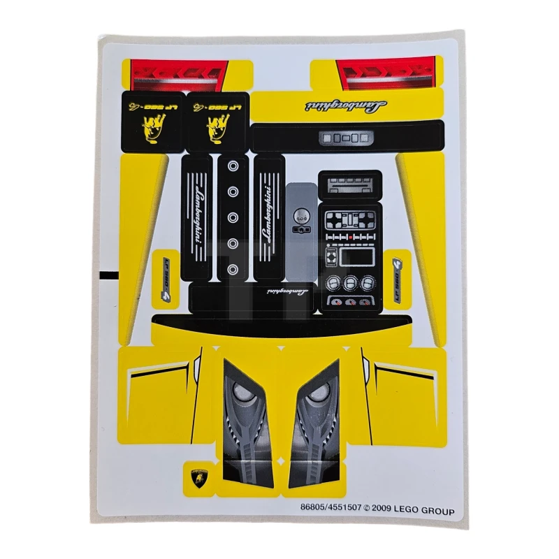 LEGO&reg; 4551507 - Sticker for Set 8169 