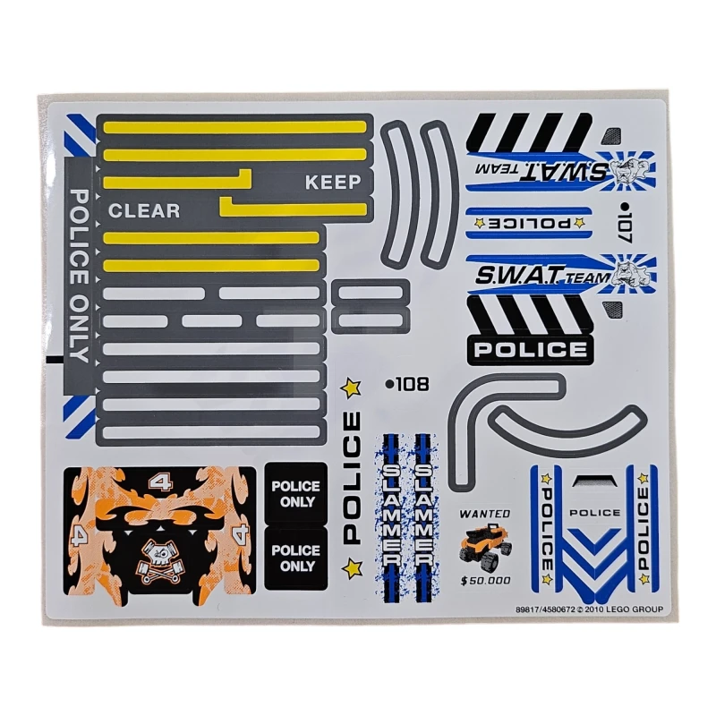 LEGO&reg; 4580672 - Sticker for Set 8211