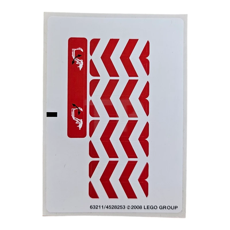 LEGO&reg; 4528253 - Adesivo per il set 8294