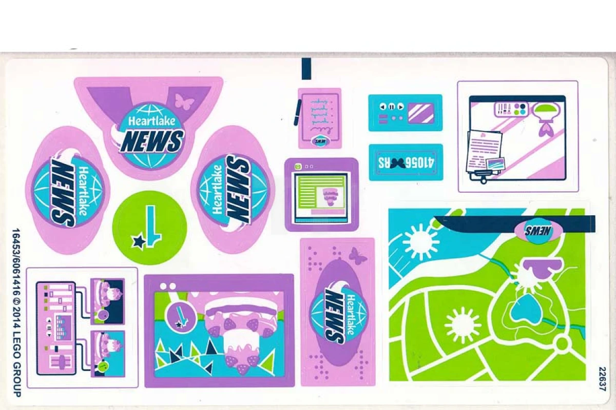 LEGO&reg; 6061416 - Sticker for Set 41056 (International Version)