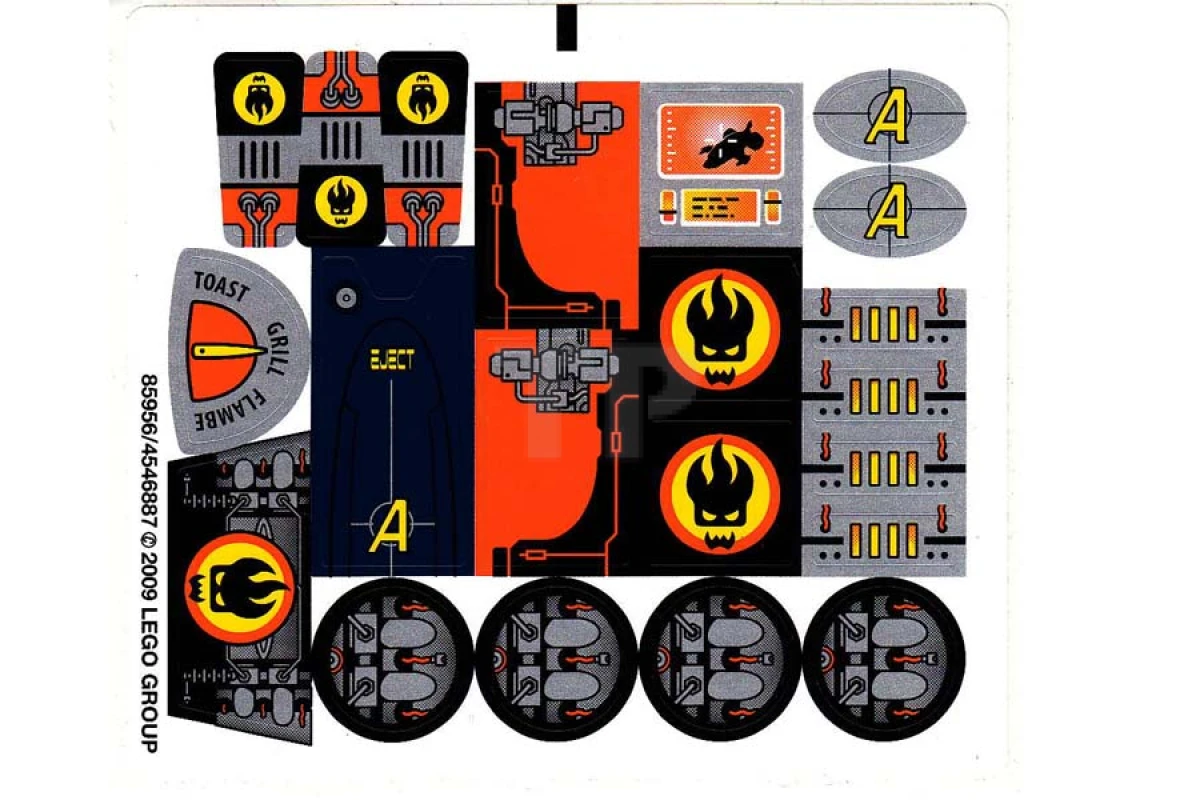 LEGO&reg; 4546887 - Sticker for Set 8970 