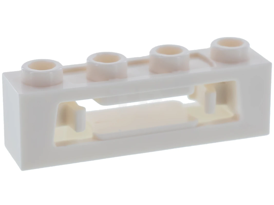 LEGO&reg; 6469439 - 16968 - Steen, aangepast 1 x 4 met binnenclips (Disk Shooter)