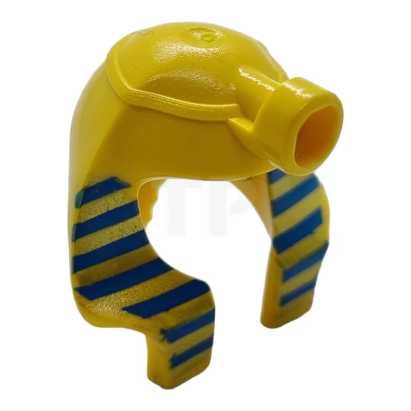 LEGO&reg; 4119358 - x177px1 - Minifig, Headgear Headdress Mummy with Blue and Gold Stripes Pattern