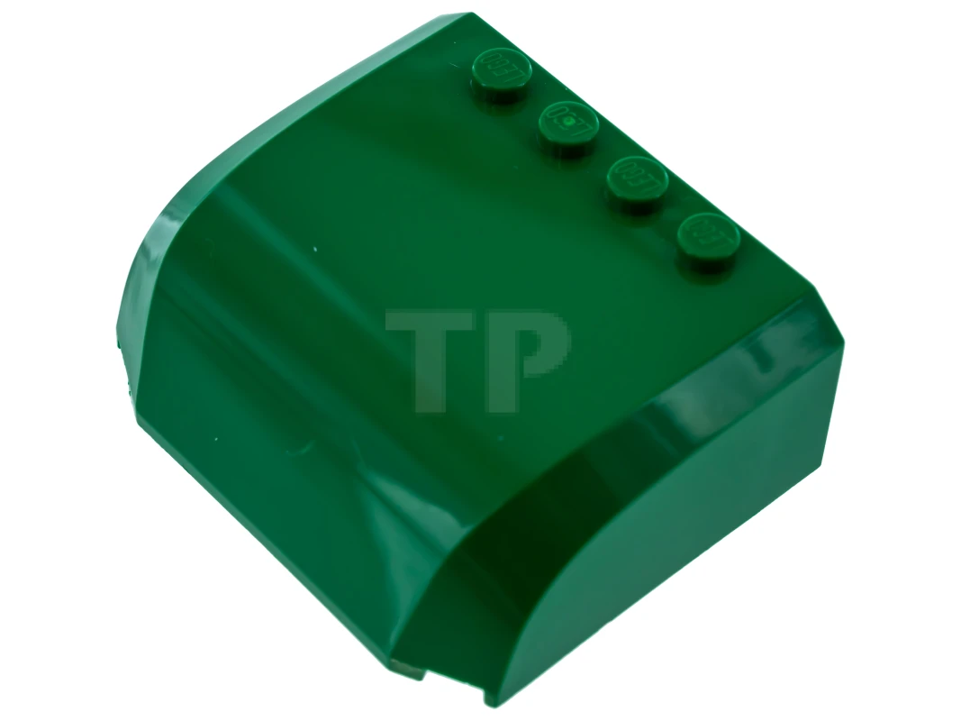 LEGO&reg; 6294410 - 61484 - Windschutzscheibe 5 x 6 x 2 Gebogenes Sonnendach mit 4 Noppen