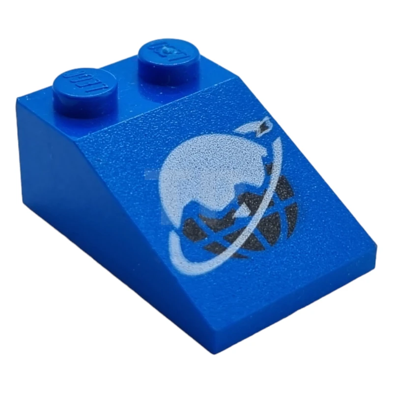LEGO&reg;  - 3298p61 - Dakpan 3 x 2 - 33° met Ice Planet-patroon