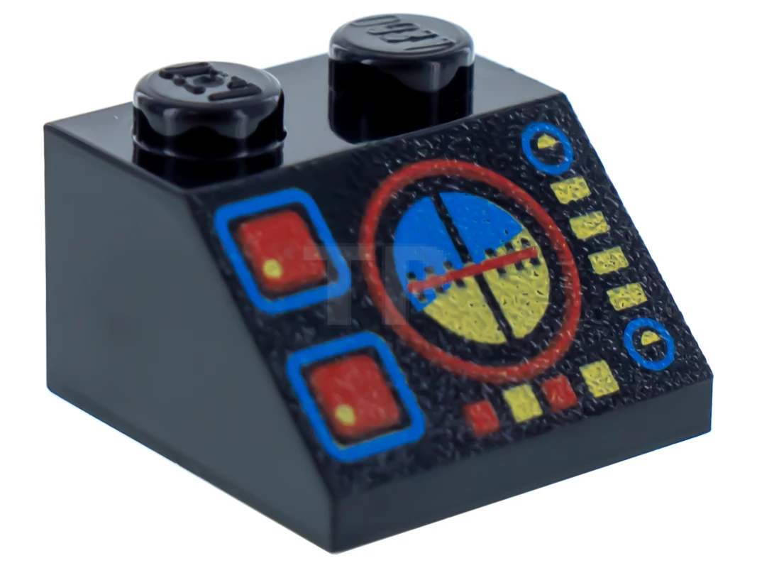 LEGO&reg; 4240154 - 3039px2 - Pente 2 x 2 - 45° avec motif de commande de vol.