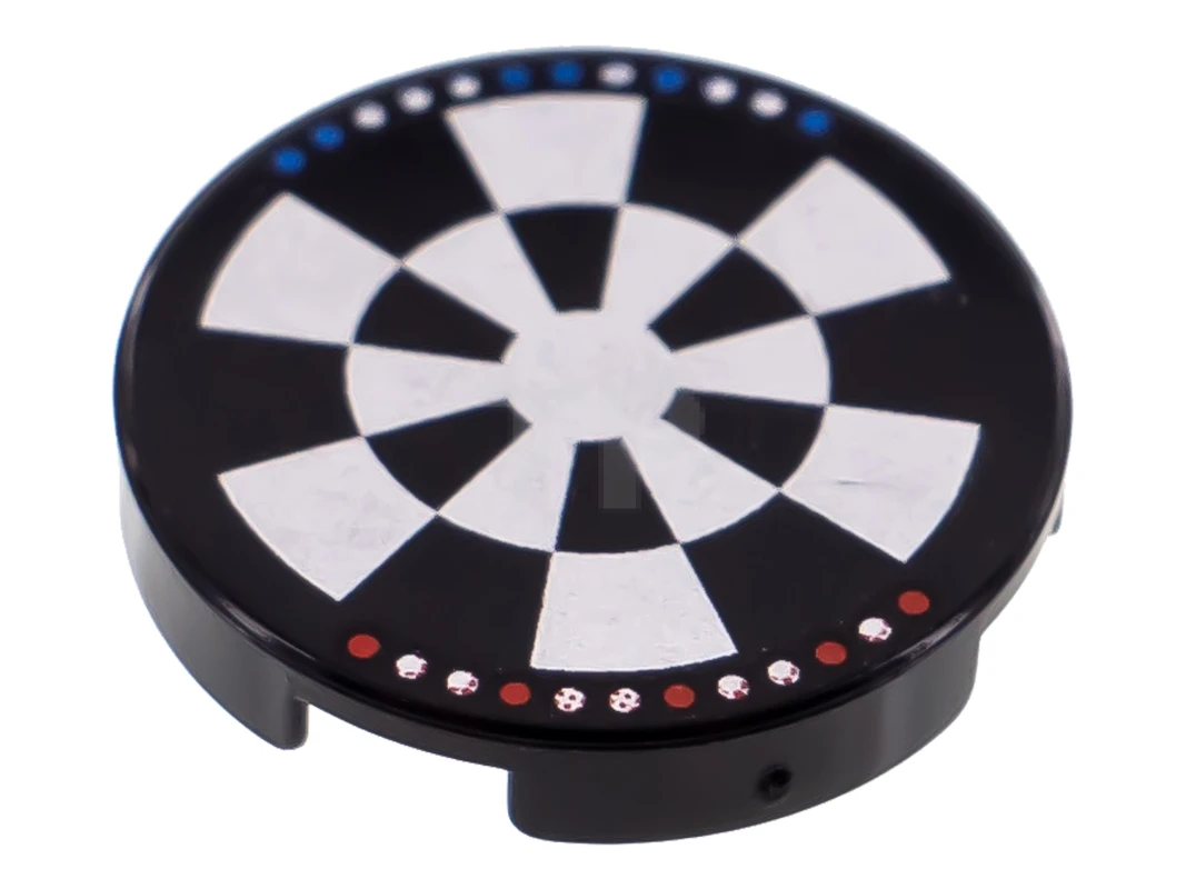 LEGO&reg; 4140519 - 4150ps3 - Tile, Round 2 x 2 with Dejarik Hologameboard Pattern