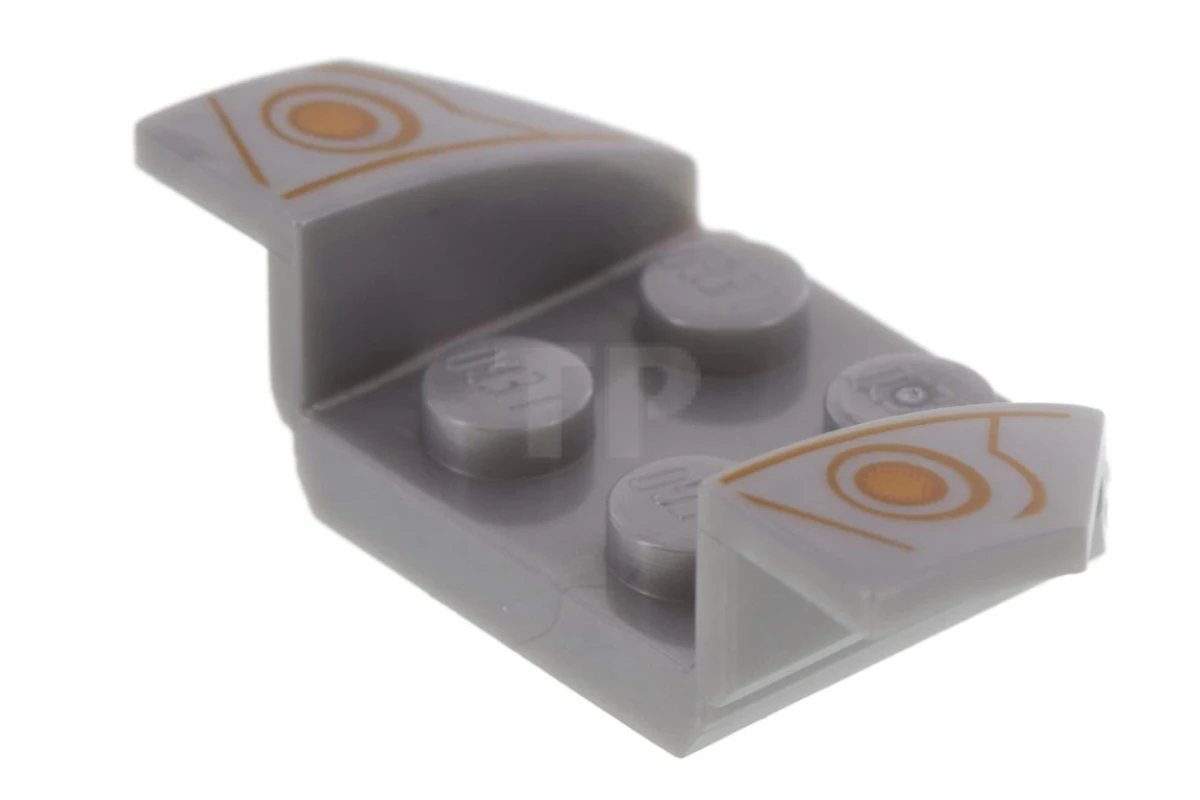 LEGO&reg;  - 41854px1 - Vehicle, Mudguard 2 x 4 with Flared Wings and Dots-Lines Pattern