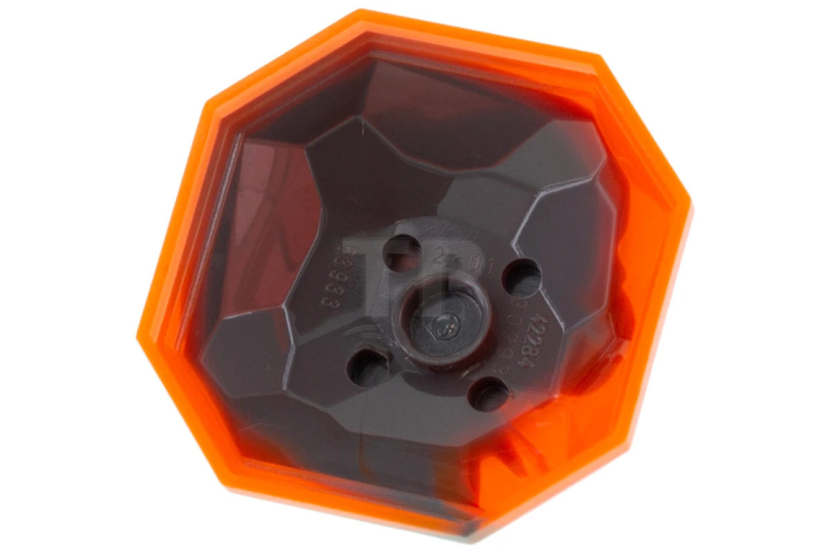 LEGO&reg; 4285879 - 30293pb01 - Rock Boulder, Top mit marmoriertem Trans-Neon Orange-Muster