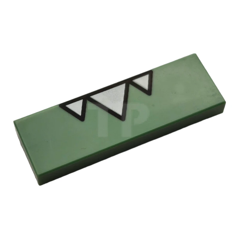 LEGO&reg; 6234828 - 63864pb070 - Baldosa 1 x 3 con dibujo de dientes