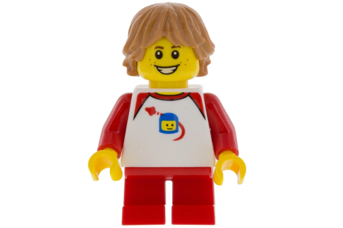 LEGO&reg; twn339 Garçon avec chemise classique blanche de l'espace (31077)