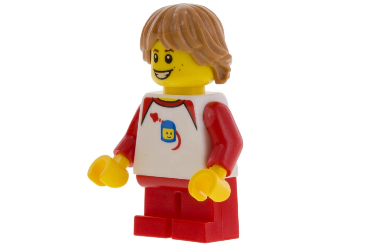 LEGO&reg; twn339 Garçon avec chemise classique blanche de l'espace (31077)