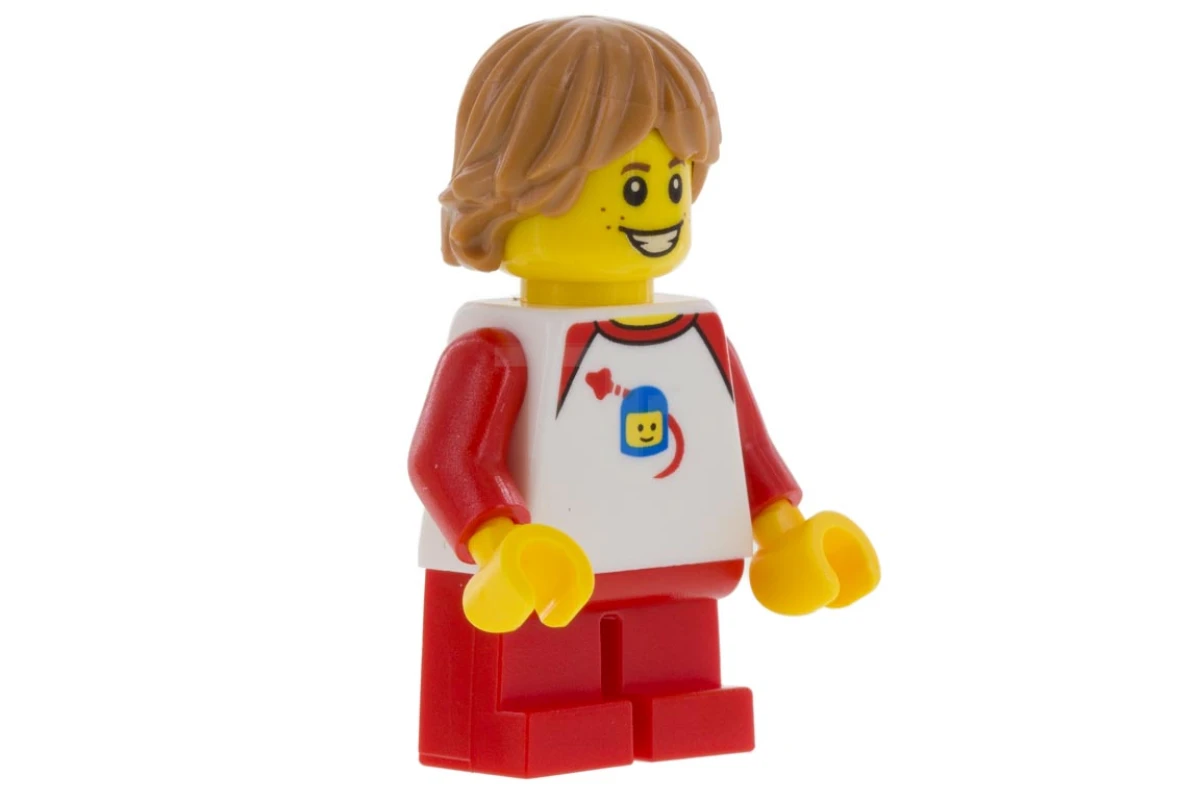 LEGO&reg; twn339 Garçon avec chemise classique blanche de l'espace (31077)