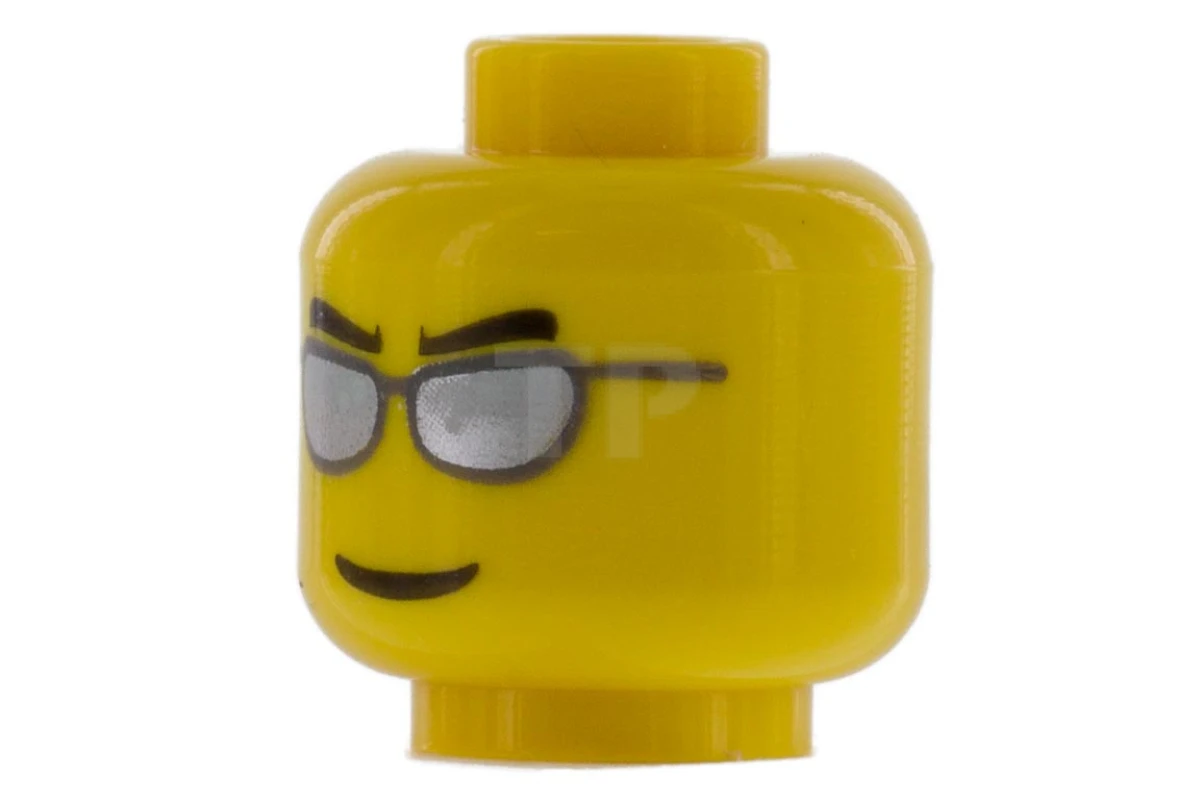 LEGO&reg; 6022320 - 3626bpb0193 - Head Minifig  with Sunglasses Pattern